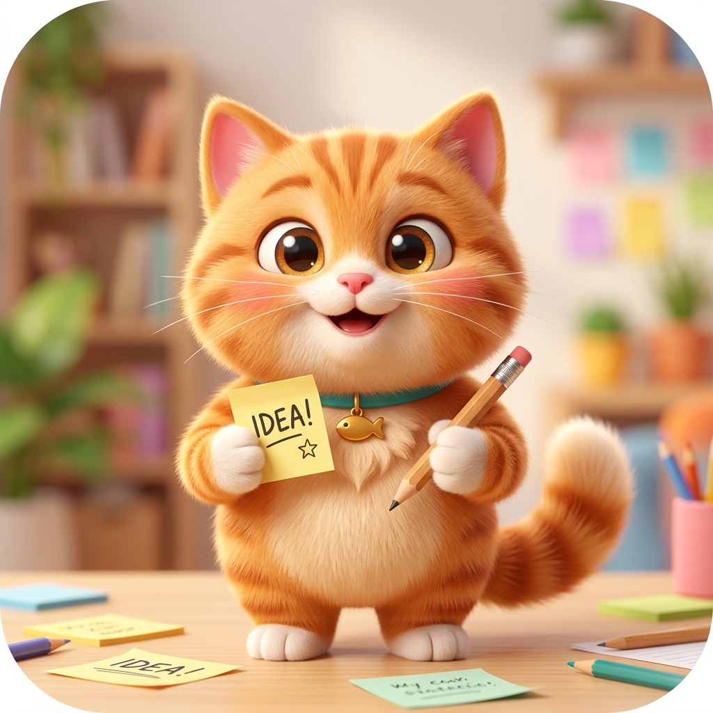Mio Cat Mascot